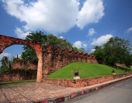 The city wall of Nakhon Si Thammarat