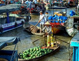 Cai Rang Floating Market