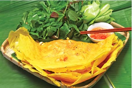  Banh Xeo Oc Gao (Crispy Pancake with Rice Snails)