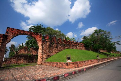 The city wall of Nakhon Si Thammarat