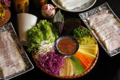 Banh Trang Cuon Thit Heo (Pork Rice Paper Rolls)