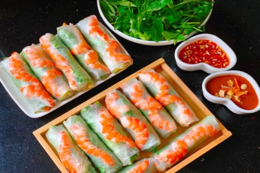 Goi Cuon (Fresh Spring Rolls)
