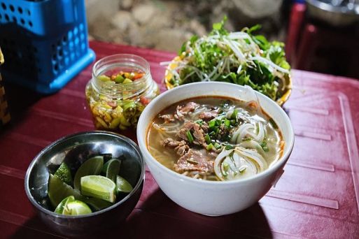 Local foods in Hue