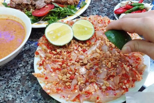Goi ca mai (Mai fish salad)