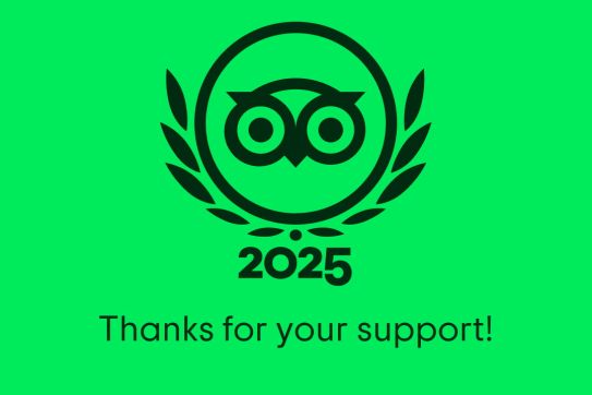 You're a 2025 Travelers' Choice Awards winner