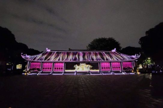 Temple of Literature’s history told through 3D mapping show