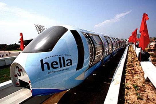 First-ever elevated monorail in Da Nang