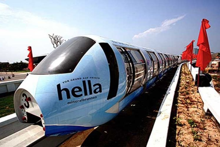 First-ever elevated monorail in Da Nang