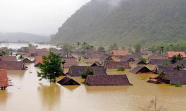 Flooding in Quang Binh